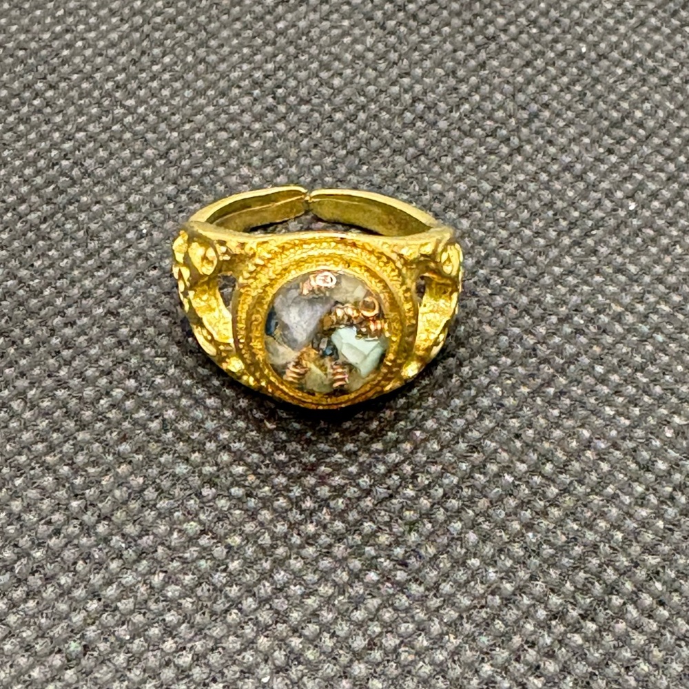 Adjustable Gold Tone Ring starting at Size 5.5